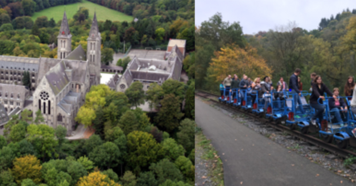 L'ABBAYE DE MAREDSOUS PAR LES DRAISINES